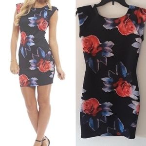 Floral Bodycon Dress